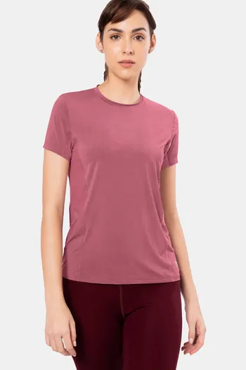 Buy Amante Anti Microbial Relaxed Top - Heather Rose